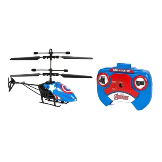 World Tech Toys Marvel Captain America 2CH IR Helicopter image {1}