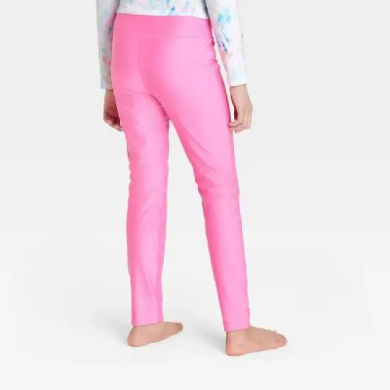 Girls' Swim Leggings - Cat & Jack&trade;️ Pink image {1}