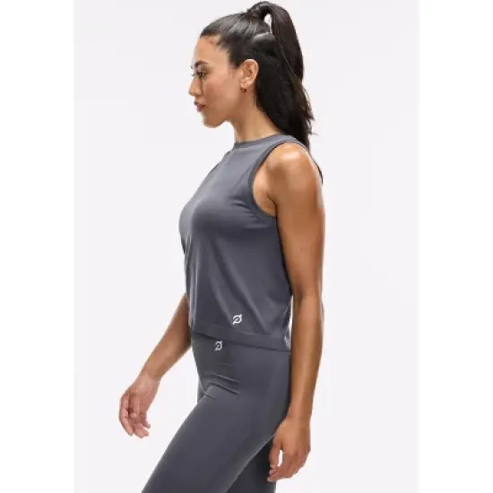 Peloton Women's Seamless Muscle Tank, Slate image {1}