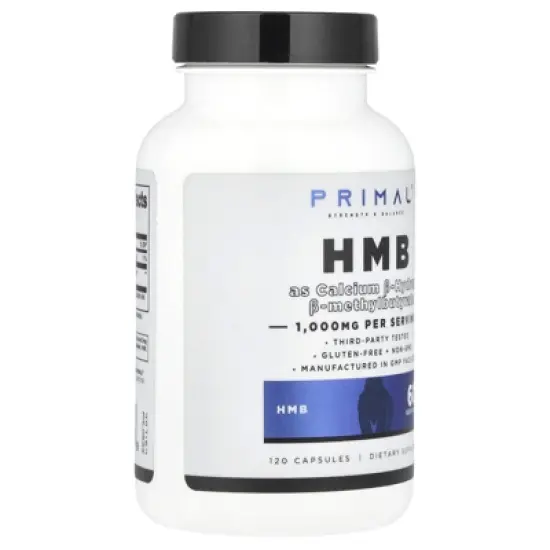 PrePrimal HMB, 120 Capsules (500 mg per Capsule) image {2}