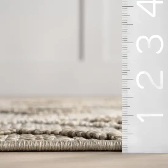 Nuloom Aviana Transitional Geometric Indoor and Outdoor Area Rug image {2}