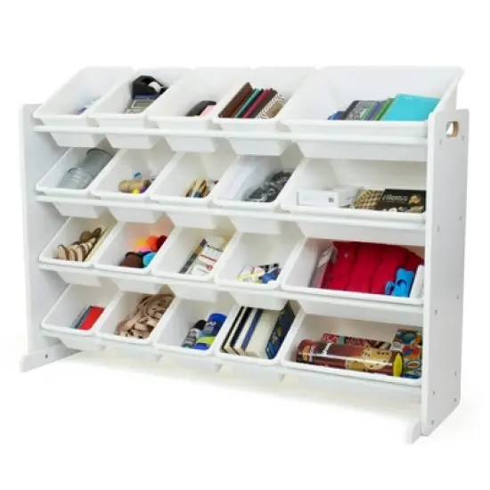 Cambridge Extra Large Toy Storage Organizer with 20 Storage Bins White - Humble Crew image {5}