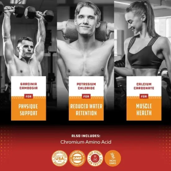 Garcinia Cambogia 95% HCA Capsules, Weight Loss Supplement with Hydroxycitric Acid & Chromium for Balance, Energy & Metabolism, Nature's Craft, 60ct image {5}