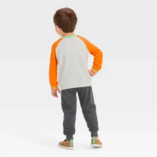 Toddler Boys' Lucasfilm Halloween Baby Yoda Fleece Top and Bottom Set - Beige image {1}