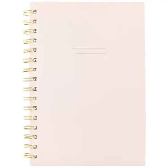 Sugar Paper Essentials 3 Subject Notebook Pale Pink image {4}