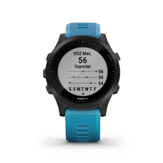 Garmin Forerunner 945 GPS Running Smartwatch Bundle - Blue image {9}