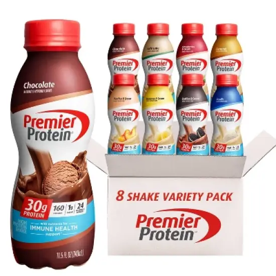 Premier Protein Nutritional Shake - Variety Pack - 11.5 fl oz/8pk image {6}