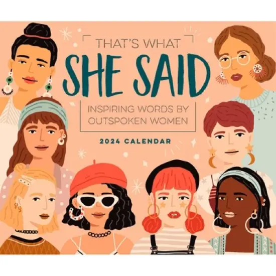 Willow Creek Press 2024 Daily Desk Calendar 5.2"x6.2" That's What She Said image {4}