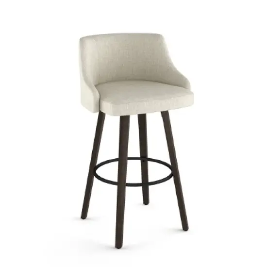 26.88" Ramon Swivel Counter Height Barstool - Amisco image {3}