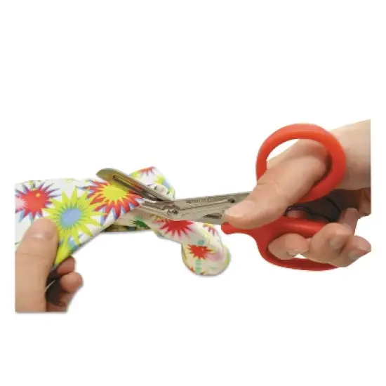 Westcott Stainless Steel Office Snips 7" Long Red 10098 image {3}