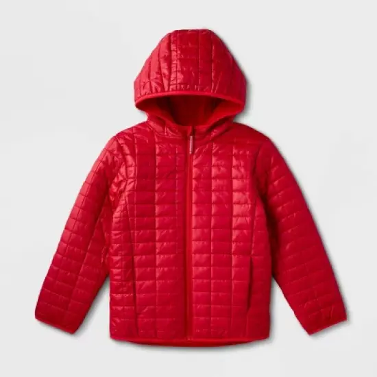 Kids' Solid Puffer Jacket - Cat & Jack&trade; image {3}