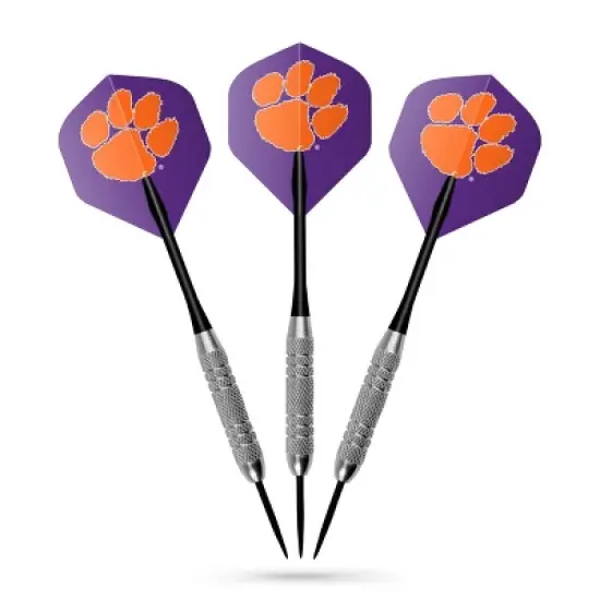 NCAA Clemson University Fan's Choice Dartboard Set image {4}