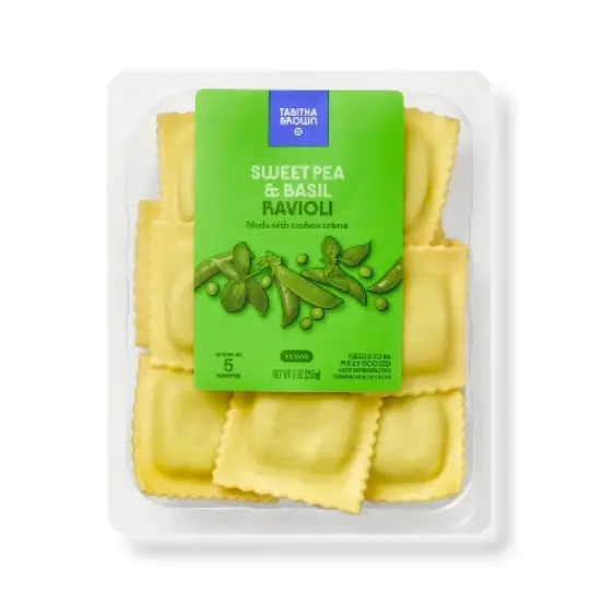 Sweet Pea & Basil Vegan Ravioli - 9oz - Tabitha Brown for Target image {3}