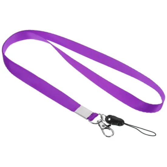 Unique Bargains Polyester Wear-resistant Name Tag Neck Lanyards with Hook 20 Pcs image {8}