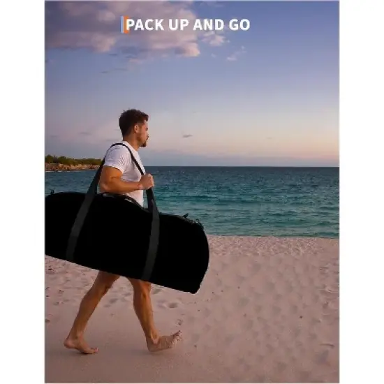 Inflatable Floating Dock, Swim Platform Thick Lake Floats, Non-Slip Air Dock Platform with Portable Bag, Floating Platform Island for Pool Beach image {5}