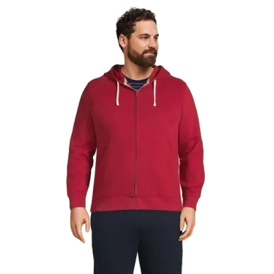 Lands' End Men's Serious Sweats Full Zip Hoodie image {12}