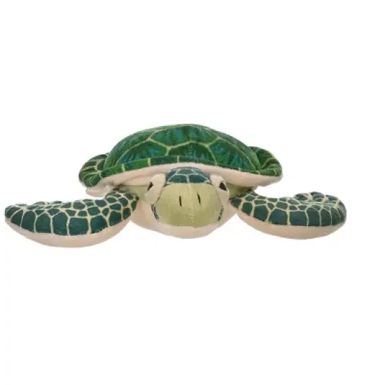 Wild Republic Cuddlekins Mini Green Sea Turtle Stuffed Animal, 8 Inches image {1}