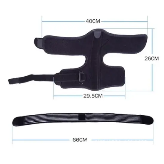 Ankle Brace Support For Men Women Adjustable Plantar Fasciitis Night Splint Relief Set (massage Ball Color Random) image {4}