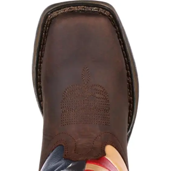 Lil' Rebel by Durango Kids Western Boot, DBT0160, Patriotic image {5}