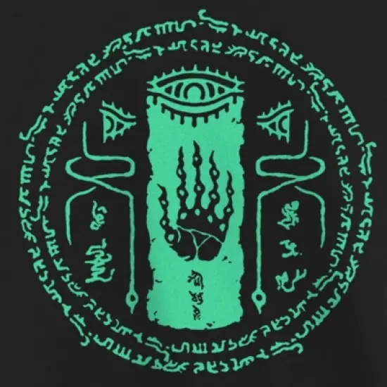 Girl's Nintendo The Legend of Zelda: Tears of the Kingdom Glowing Shrine Rune T-Shirt image {1}