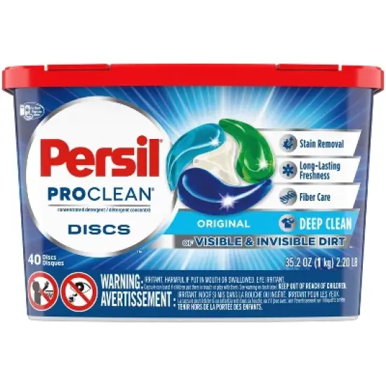 Persil Discs Laundry Detergent Pacs Original - 40ct/35.2oz image {1}