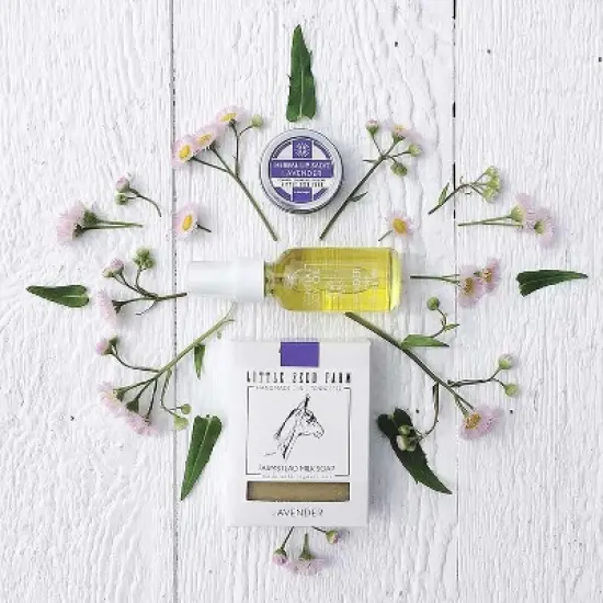 Little Seed Farm All Natural Deodorant Cream, Aluminum Free Deodorant for Women or Men, (2.4 Oz)- Lavender - (PACK OF 2) image {2}