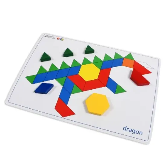 Learning Advantage Pattern Block Cards, Set of 20 image {4}