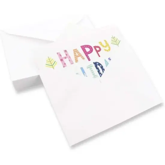 48 Pack of Christmas Winter Holiday Family Greeting Cards - Bright Christmas Saying's Designs - Boxed with White Envelopes Included - 4.5 x 6.25" image {3}