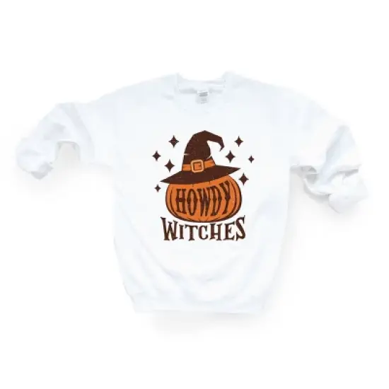 Simply Sage Market Women's Graphic Sweatshirt Howdy Witches Stars image {4}