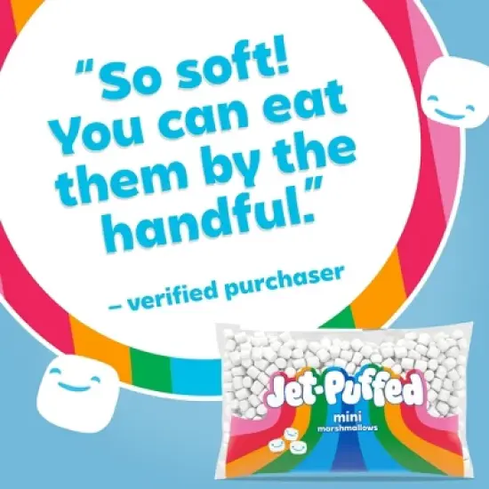 Jet-Puffed Mini Marshmallows, 10 oz Bag (Pack of 2) image {5}