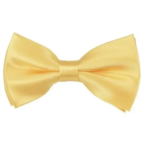 Men's Solid Color 2.5 W And 4.5 L Inch Pre-Tied adjustable Bow Ties image {30}