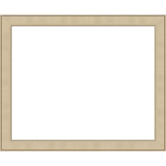 Amanti Art Classic Honey Silver Framed Dry Erase Magnetic Board image {15}