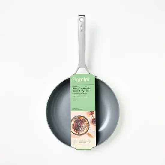 10" Nonstick Ceramic Coated Aluminum Frypan - Figmint&trade; image {5}