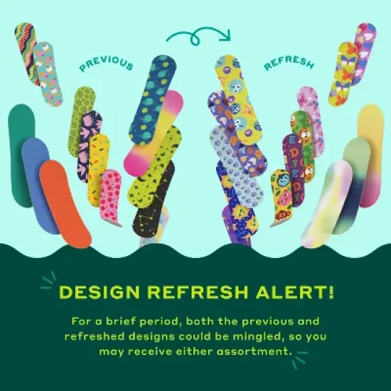 Welly Flex Fabric Assorted Bandage Pack Refills - 100ct image {2}