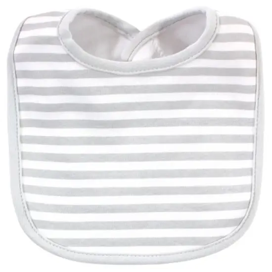 Hudson Baby Infant Boy Cotton Bibs 10pk, Handsome Like Daddy, One Size image {7}