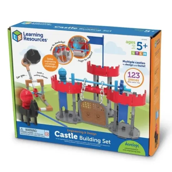Learning Resources Engineering and Design Castle Building Set image {9}