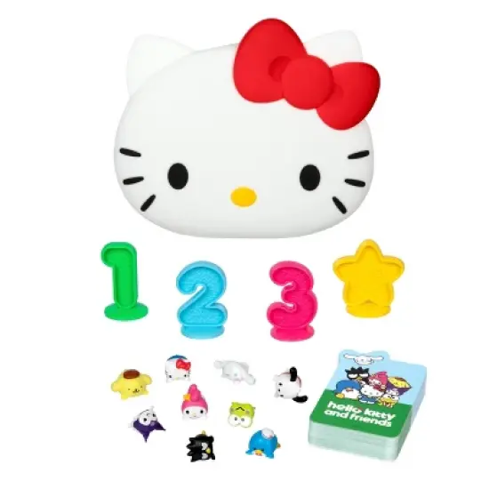 Moose Games Hello Kitty & Friends Reach for the Stars Game: Memory Skills, Math, 2-6 Players, Includes Cards & Storage Pouch image {1}