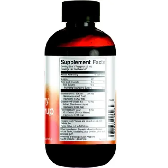 Swanson Herbal Supplements Elderberry Extract Syrup Liquid 8 fl oz image {1}
