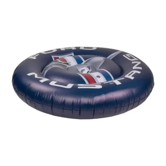 Northlight 46" Inflatable Round Ford Mustang Pool Float image {1}