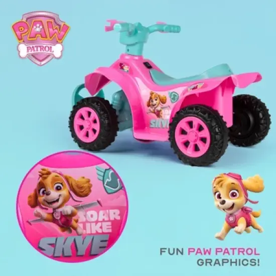 Paw Patrol Skye 6V Ride-On Quad for Toddlers image {3}