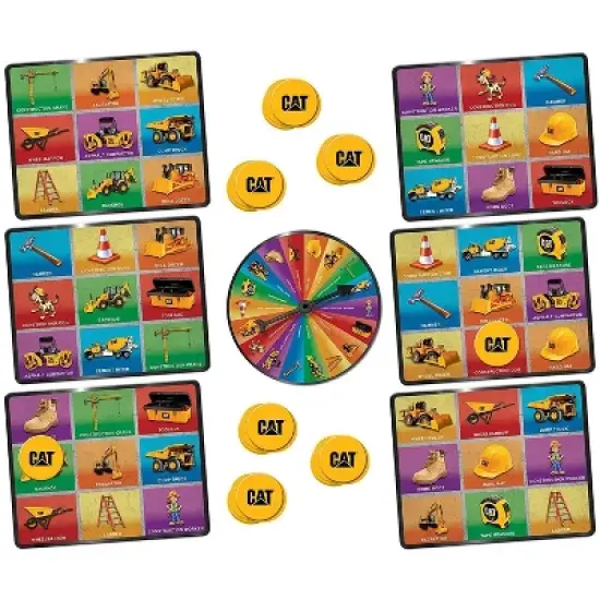 MasterPieces Inc CATerpillar Bingo Kids Card Game image {2}