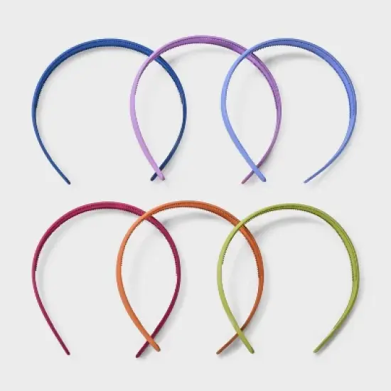 Soft Touch Plastic Headbands - 6pk - Cat & Jack image {1}