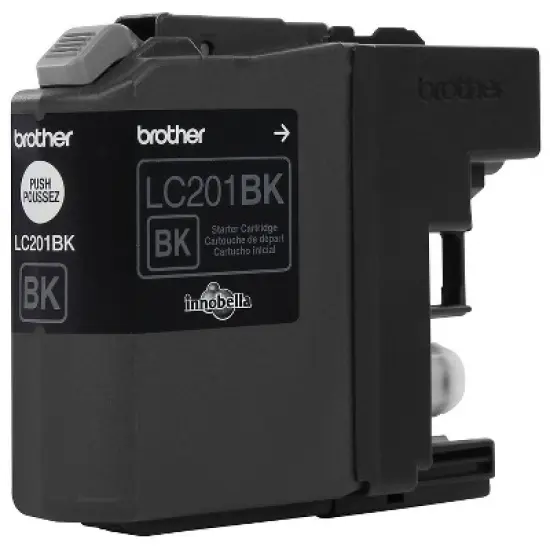 Brother LC 201 Black Ink Cartridge Standard (LC-201BKS) 1738544 image {7}