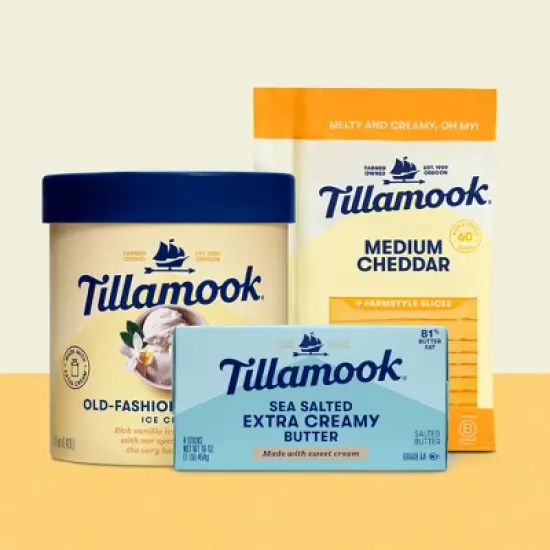 Tillamook Farmstyle Medium Cheddar Cheese Slices - 8oz/9 slices image {2}