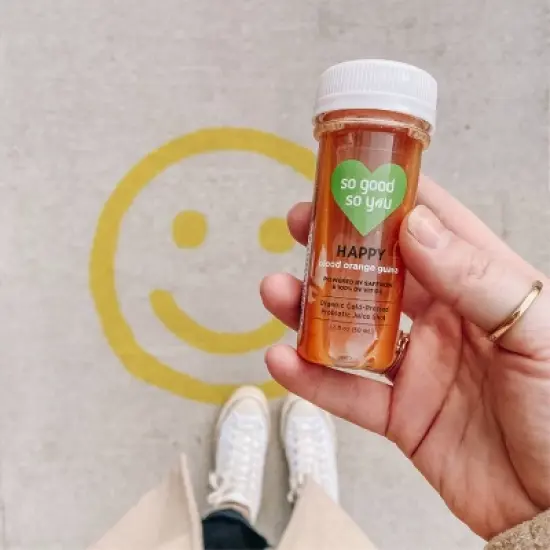 So Good So You Happy Blood Orange Guava Organic Probiotic Shot - 1.7 fl oz image {5}