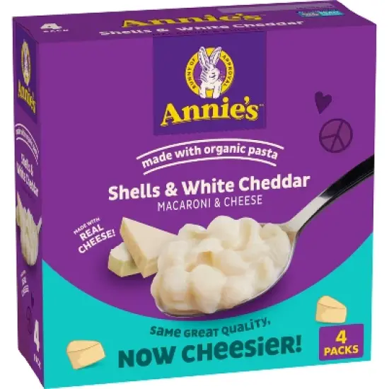 Annie's Organic Shells & White Cheddar Mac and Cheese image {10}
