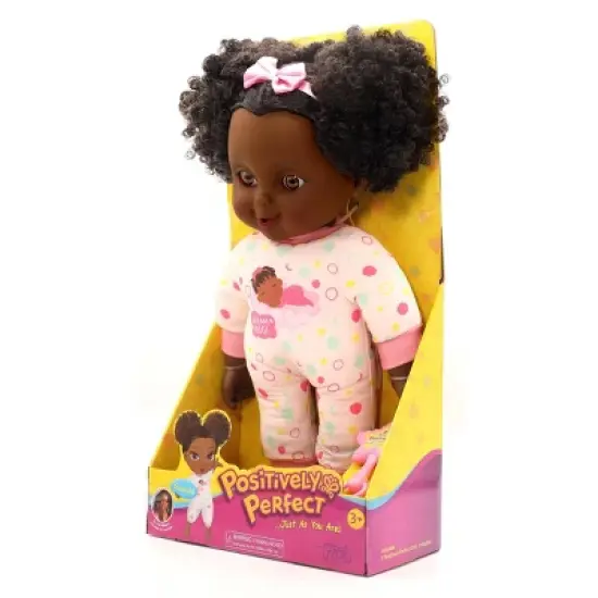 Positively Perfect 14" Yolanda Toddler Doll - Brown Hair/Brown Eyes image {6}