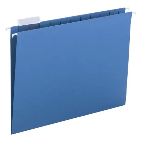 Smead Hanging File Folder with Tab, 1/5-Cut Adjustable Tab, Letter Size, 25 per Box image {17}