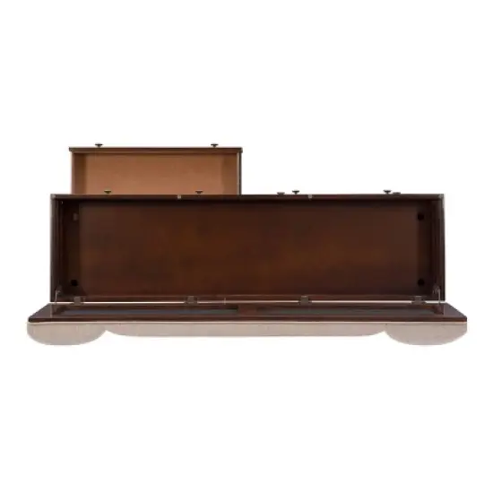 Mason Upholstered Storage Entryway Bench Chestnut - Powell Company image {8}