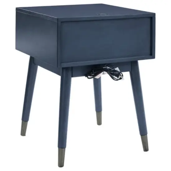 Paulrich Side Table Antique Blue - Signature Design by Ashley image {2}